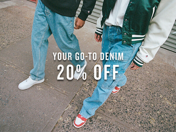 Shop jeans 20% off