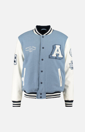 Varsity jacket Light blue