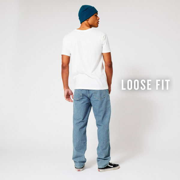 Loose fit jeans