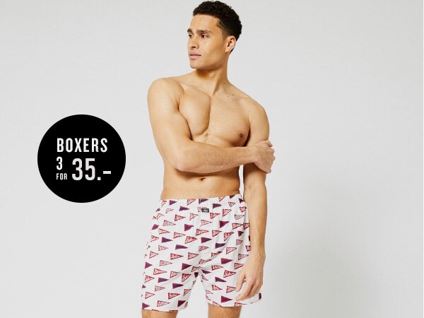 Boxers 3 for 35.-