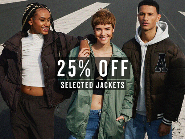 25% off selected jackets