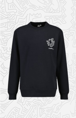 Keith Haring sweater Black