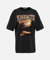 T-shirt oversized print Yosemite