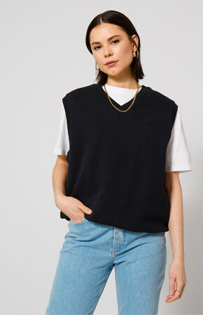 Sweater sleeveless Black