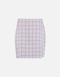 Skirt Check Lilac