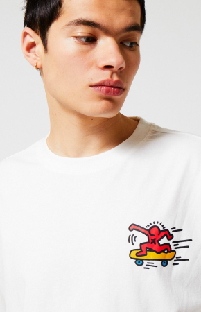 Keith Haring Tee Snow white