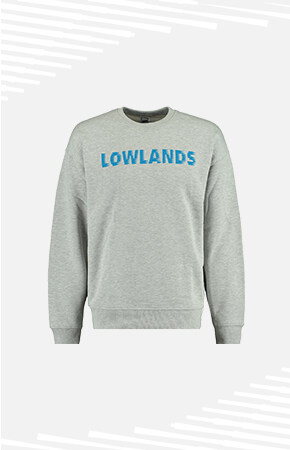 Lowlands Sweater Mid grey melange