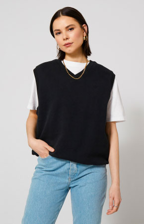 Sweater Sleeveless Black