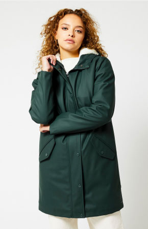 Raincoat Teddy Hard green