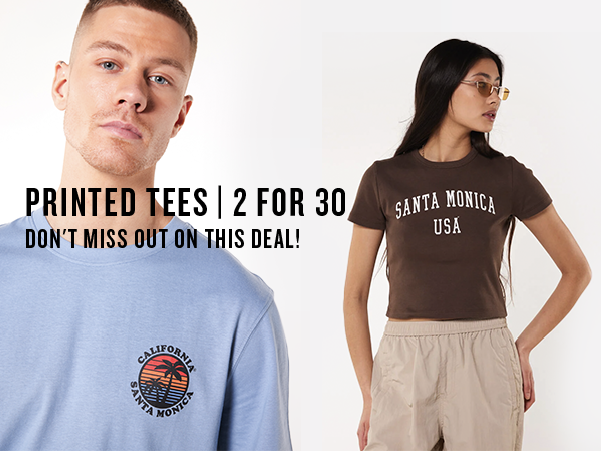 Shop t-shirts 2 for 30