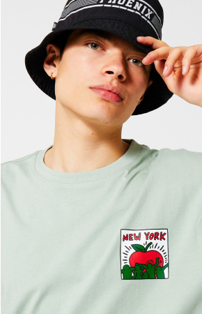 Keith Haring Tee Soft green