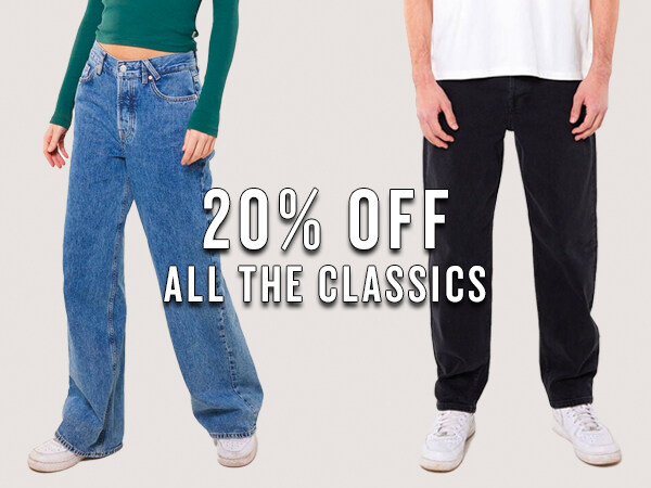 Shop jeans 20% off