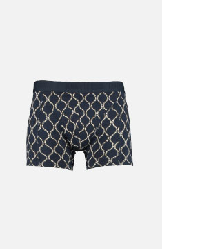 Bodyfit boxer - Navy/white