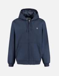 Hooded jacket Deep blue