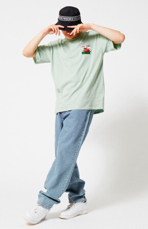 Keith Haring Tee Soft green