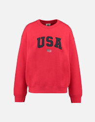 Sweater USA Red