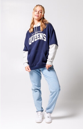 Hoodie Queens Dark blue