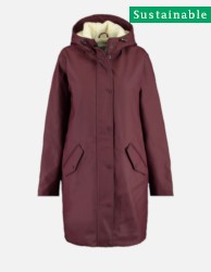 Raincoat Teddy Burgundy