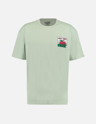 Keith Haring Tee Soft green