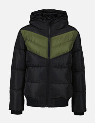 Winter jacket Black/green