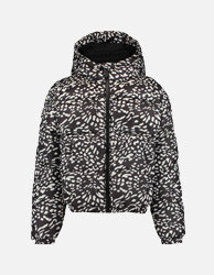 Winter jacket print Black/white