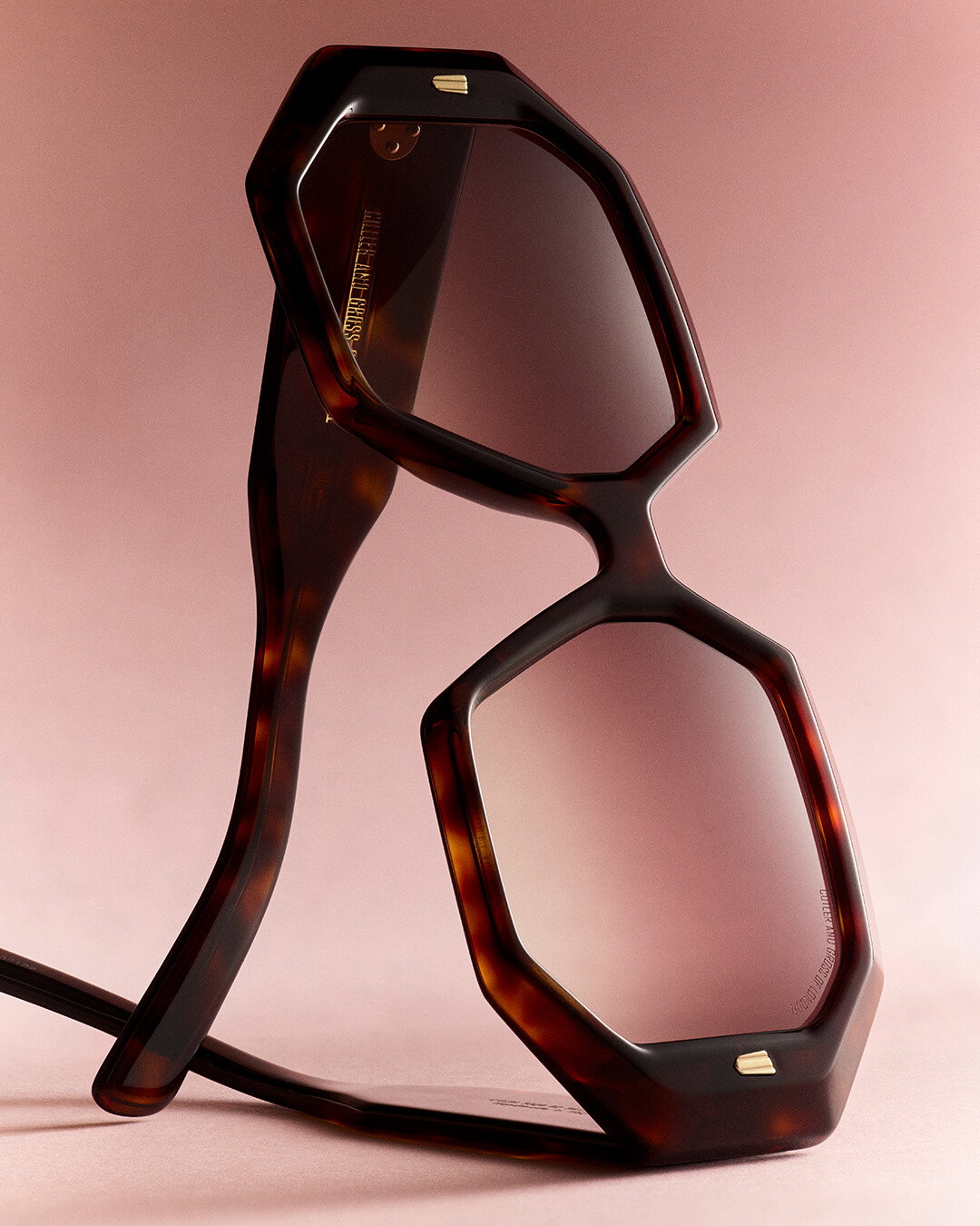 A collection of tortoiseshell and havana frames from from Cutler and Gross.