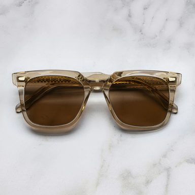 An Image of Cutler and Gross 1387 Square Sunglasses in Granny chic
