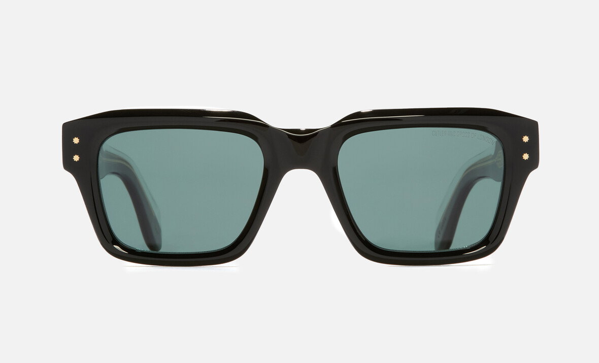An Image of 1432 Polarised Sunglasses in Black.