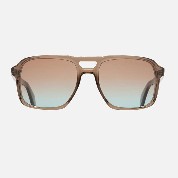 1394 Aviator Sunglasses in Brown Crystal.