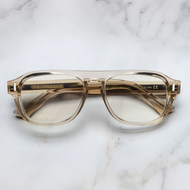 An Image of Custler and Gross 1319 Square Optical Frame in Granny chic