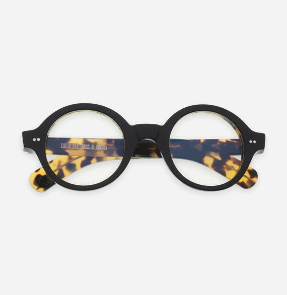 Image of the 1396 Round Opticals in Black on Camo