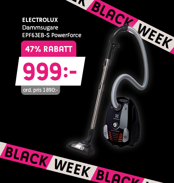 Dammsugare Electrolux EPF63EB-S PowerForce