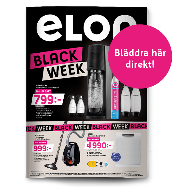 Bläddra direkt i Black Week-kampanjbladet för Elon!