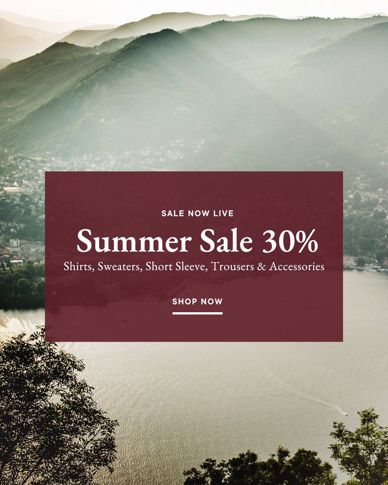 Summer Sale 30% | John Henric
