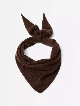 Trekantig scarf i merinoull