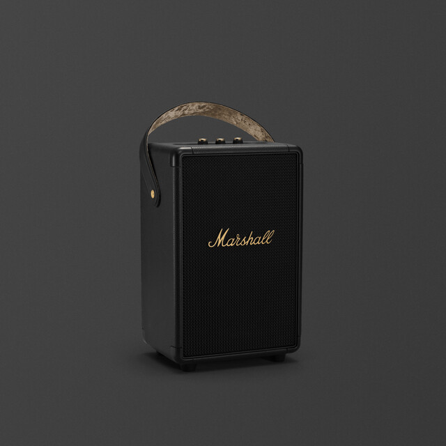 TUFTON BLACK AND BRASS