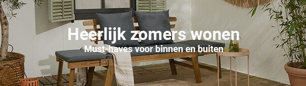 Heerlijk zomers wonen - must-haves voor binnen en buiten