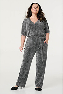 Jumpsuit met glinstering