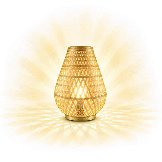 Gemustertes Licht