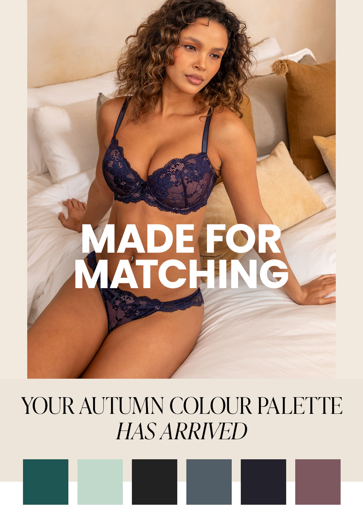 Made for matching - your autumn colour palette has arrived