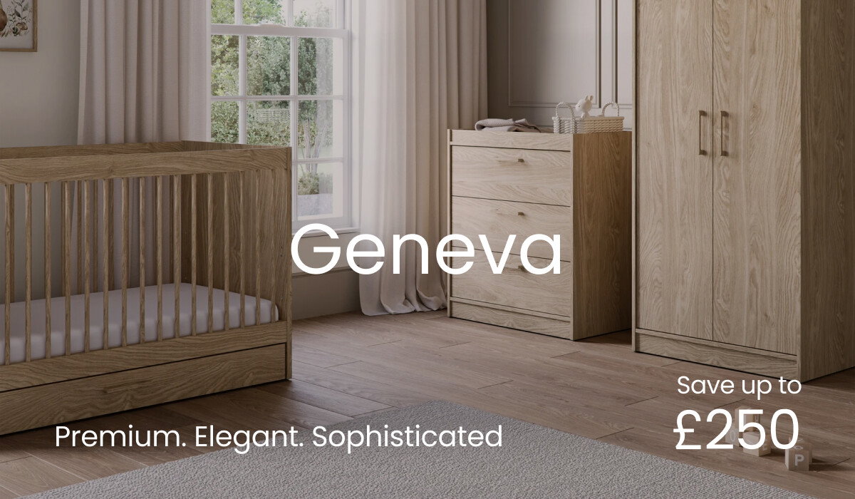 Geneva nursery furniture set/collection