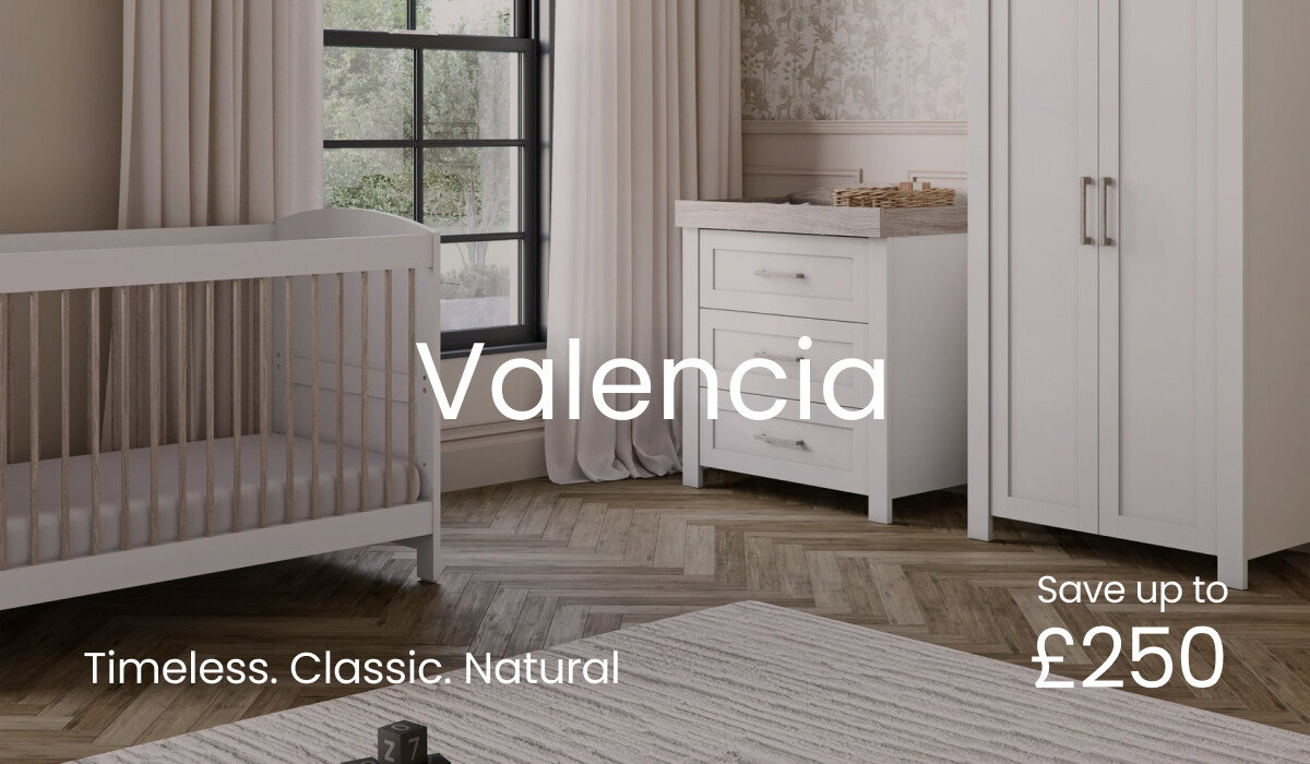 Valencia nursery furniture set/collection