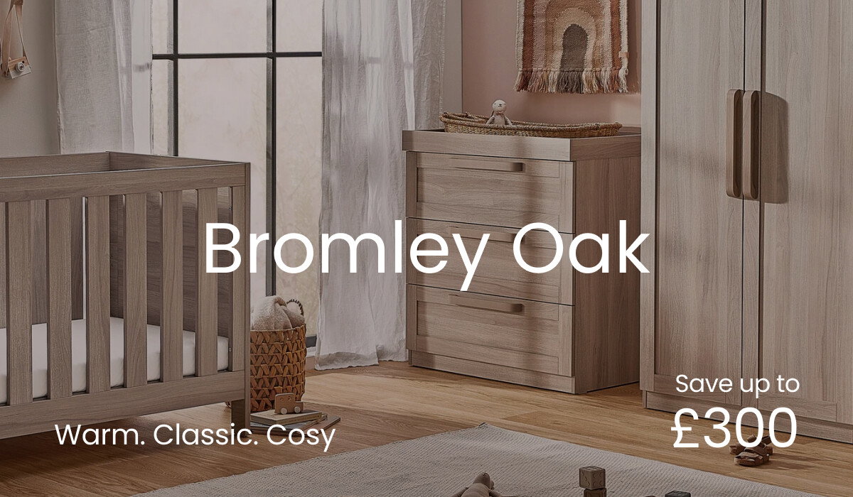 Bromley Oak nursery furniture set/collection
