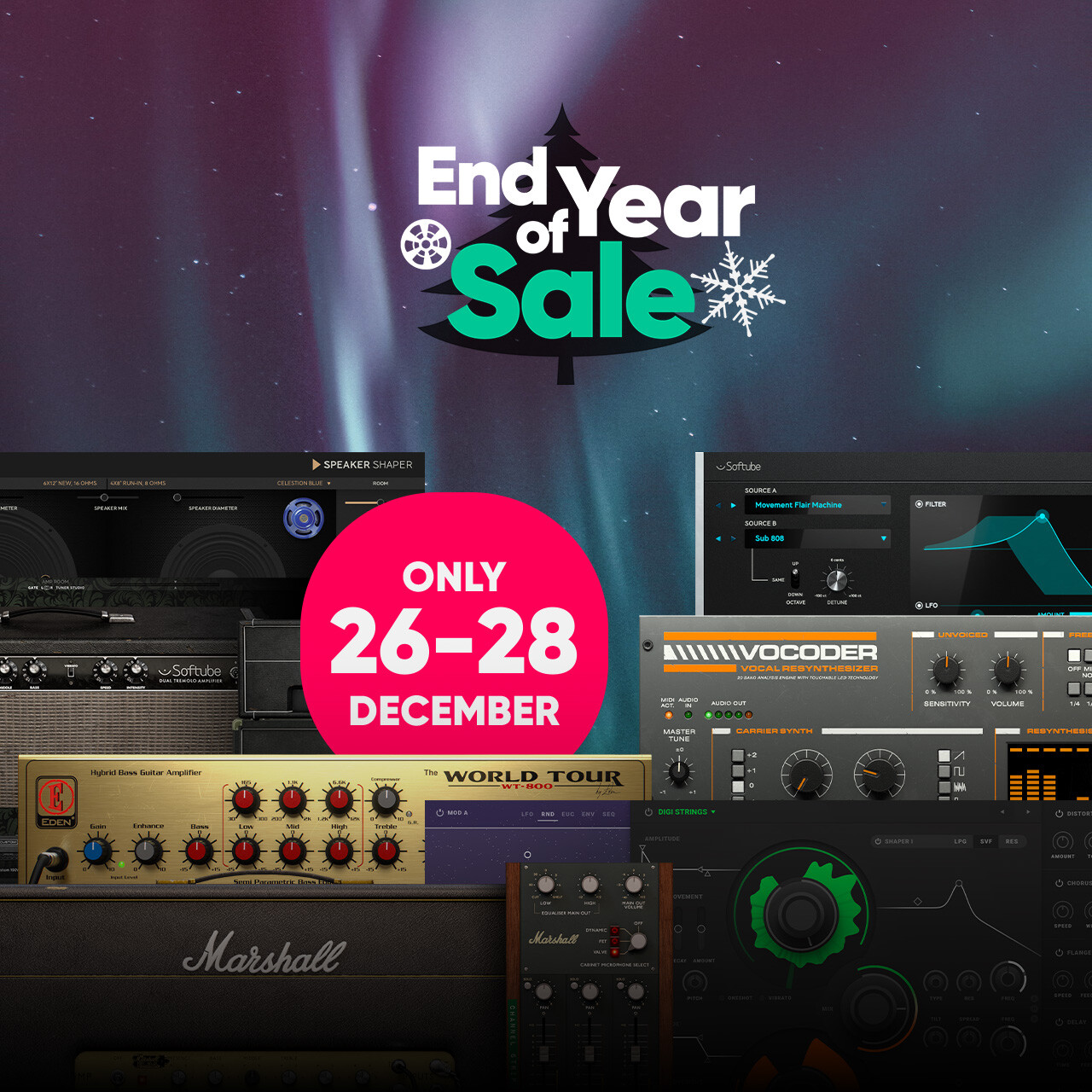 🌟 Boxing Day bundles save up to 75. Softube