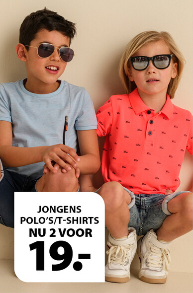 jongens polo's en T-shirts