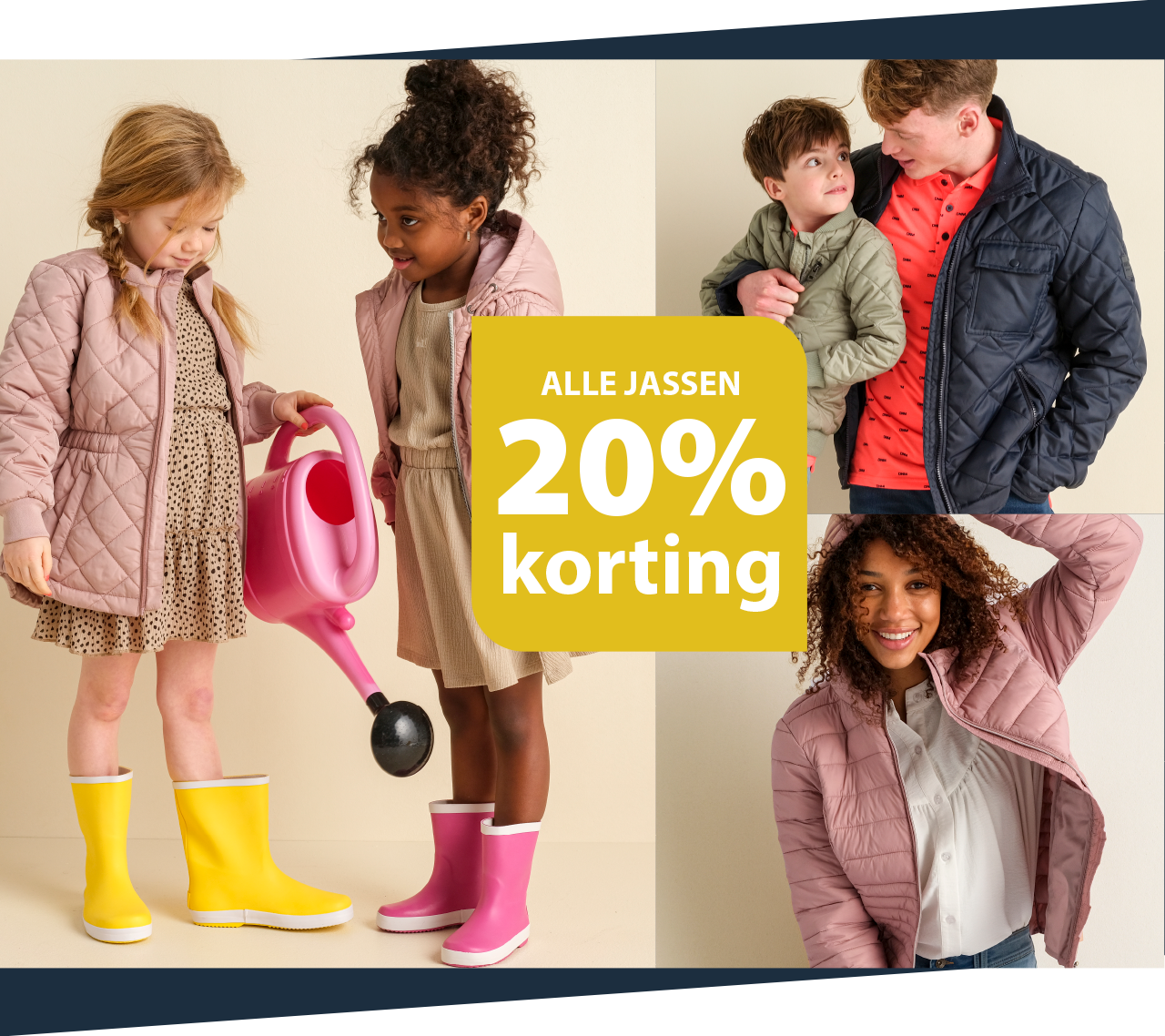 alle jassen 20% korting