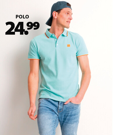 sportieve pique polo uni