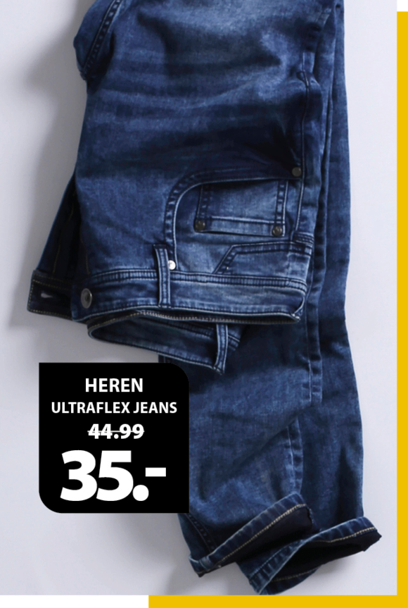 heren ultraflex jeans