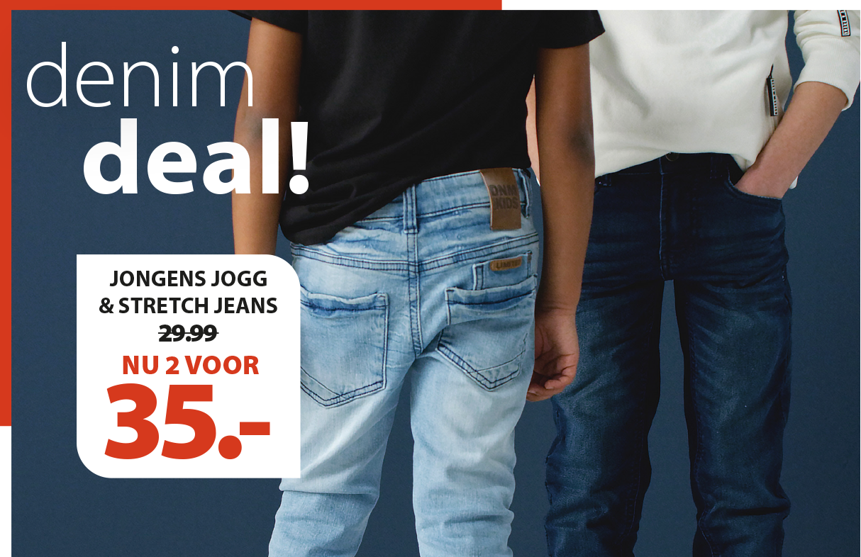 Jongens jeans 2 voor 35 euro