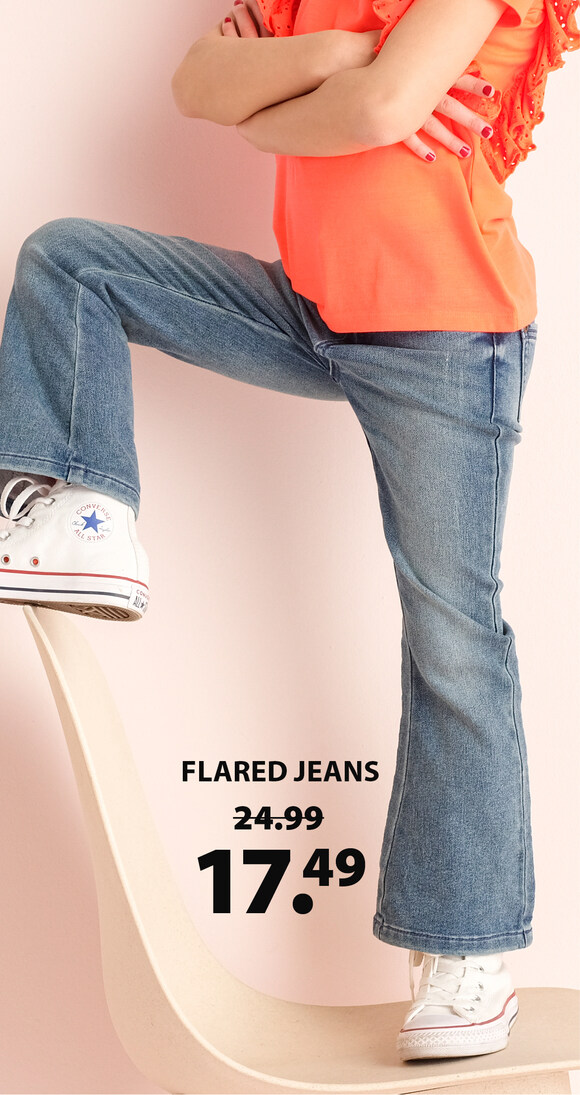 flared jeans